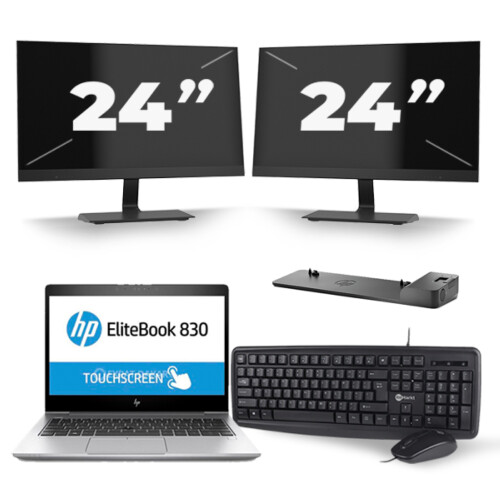 De HP EliteBook 830 G5 is een krachtige laptop die ...