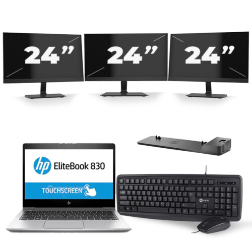 De HP EliteBook 830 G5 is een krachtige en ...
