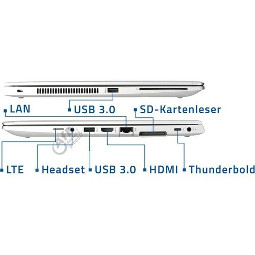 HP EliteBook 840 G5 - Prozessortaktung:1,7 GHz - ...