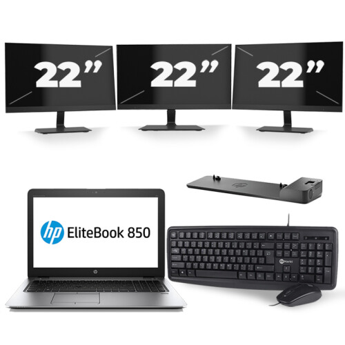 De HP EliteBook 850 G3 is een krachtige laptop die ...