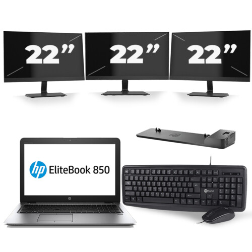 De HP EliteBook 850 G3 is een krachtige laptop die ...