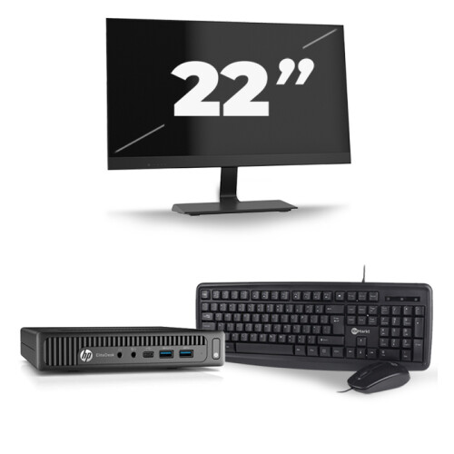 De HP EliteDesk 800 G2 USFF is een krachtige en ...