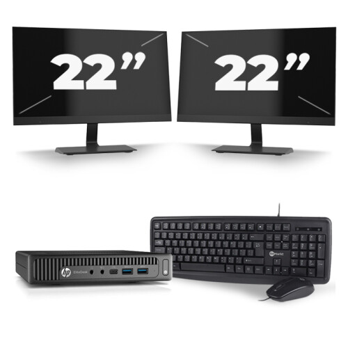 De HP EliteDesk 800 G2 USFF is een krachtige ...