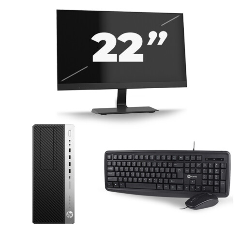 De HP EliteDesk 800 G3 Micro Tower is een ...