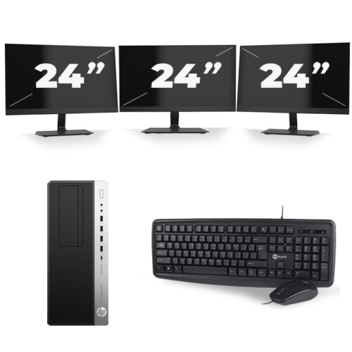De HP EliteDesk 800 G3 Micro Tower is een ...
