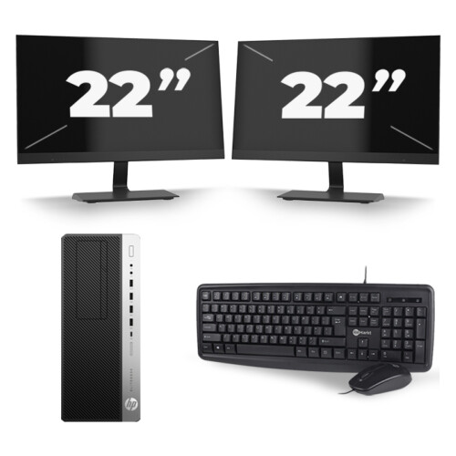 De HP EliteDesk 800 G3 Micro Tower is een ...