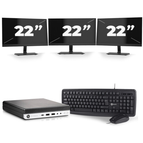 De HP EliteDesk 800 G5 USFF is een krachtige en ...