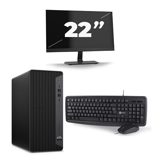Frontend naam:HP EliteDesk 800 G6 Tower + 1x 22 ...