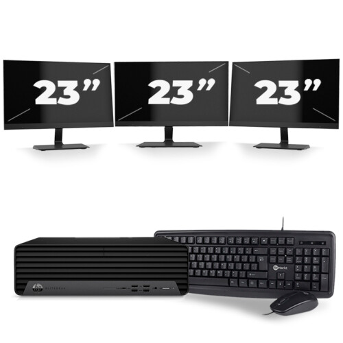 De HP EliteDesk 800 G6 USFF is een compacte ...