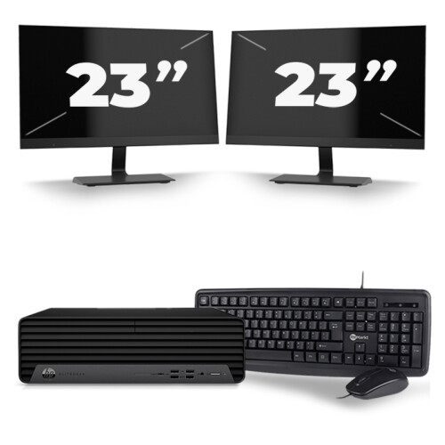 Kompakte HP EliteDesk 800 G6 USFF, aangedreven ...