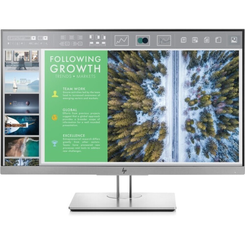 De HP EliteDisplay E243 is een stijlvolle 24-inch ...