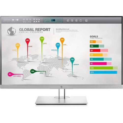 De HP EliteDisplay E273q is een indrukwekkende ...