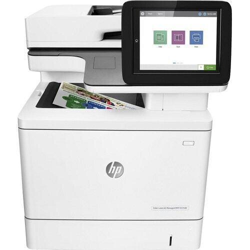 The HP Color LaserJet MFP E57540dn Printer is ...