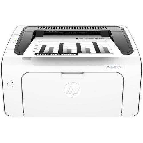 Monochrome Laser Printer HP LaserJet Pro M12w ...