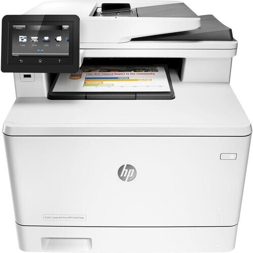 The HP Laserjet Pro M477fdn is a high-performance ...