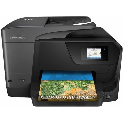 HP OfficeJet Pro 8710 A4 Colour Inkjet Printer ...