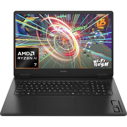 HP - OMEN 17-DB1500NR Gaming Laptop - AMD Ryzen AI ...