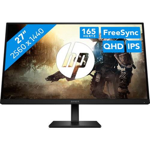 Am HP OMEN 27q Zoll 165 Hz QHD Gaming-Monitor ...