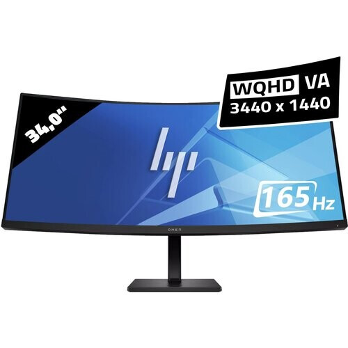 HP Omen 34c Gaming Monitor - 3440 x 1440 - WQHD ...