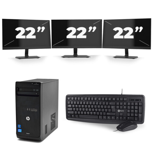 De HP Pro 3400 Micro Tower is een krachtige ...