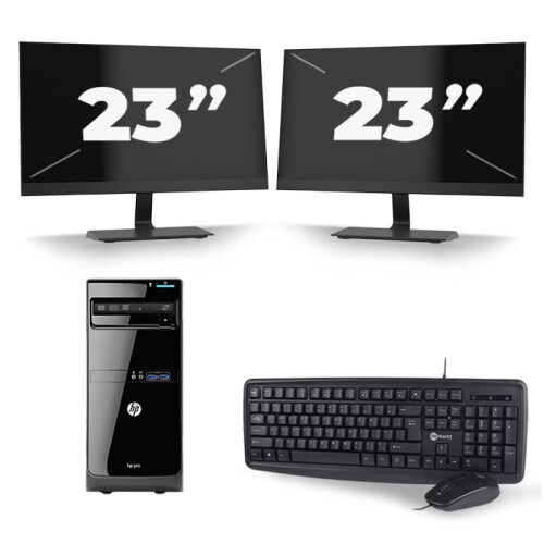 De HP Pro 3500 Micro Tower is een krachtige ...
