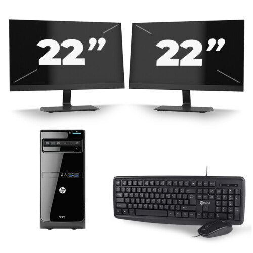 De HP Pro 3500 Micro Tower is een krachtige ...