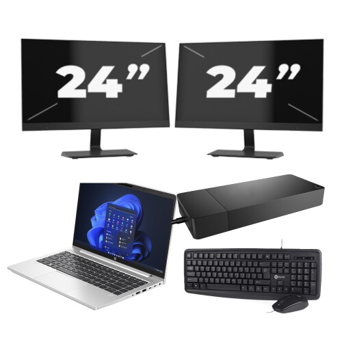 Deze refurbished HP ProBook 440 G10 bundel biedt ...
