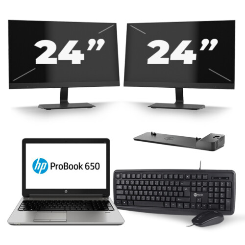 De HP ProBook 650 G3 is een professionele laptop ...