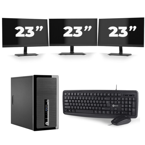 De HP ProDesk 400 G3 Micro Tower is een krachtige ...