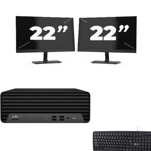Deze HP ProDesk 400 G7 SFF is refurbished en klaar ...