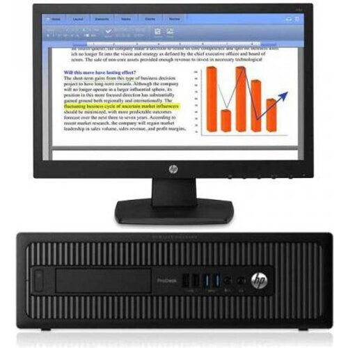 Hp ProDesk 600 G1 17" Core i5 3,2 GHz - HDD 500 Go ...