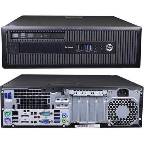 HP Prodesk 600 G1 SFF Core i3 3,5 GHz - SSD 240 GB ...