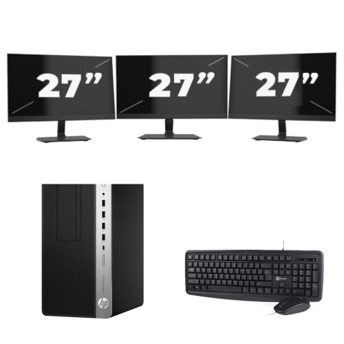HP Prodesk 600 G5 Micro Tower is een compacte ...