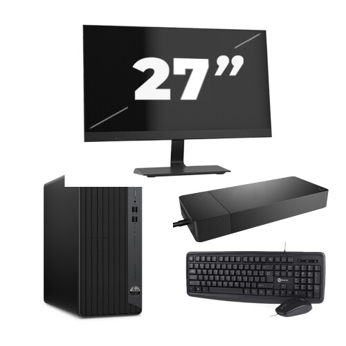 De HP ProDesk 600 G6 USFF is een compacte en ...