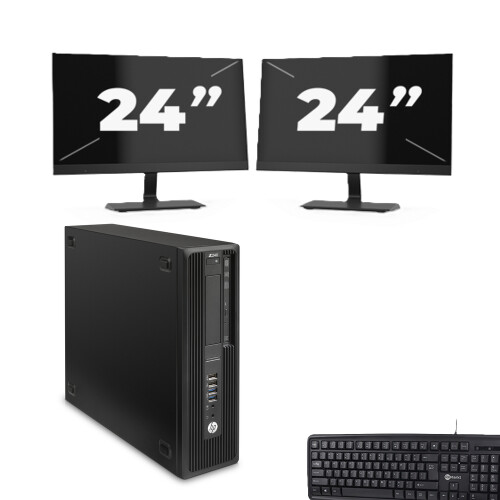 Deze HP Z240 SFF-computer biedt betrouwbare ...