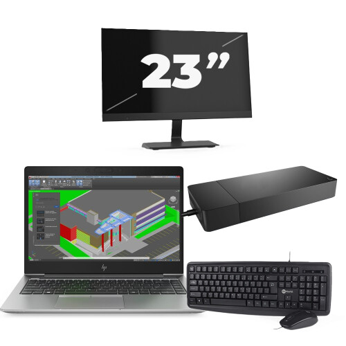 De HP ZBook 14u G5 is een krachtige en draagbare ...