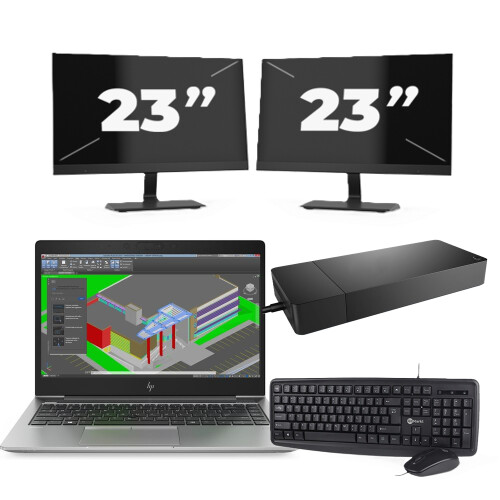 De HP ZBook 14u G5 is een krachtige en slanke ...