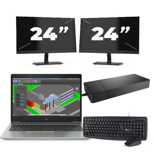 De HP ZBook 14u G5 is een krachtige en slanke ...