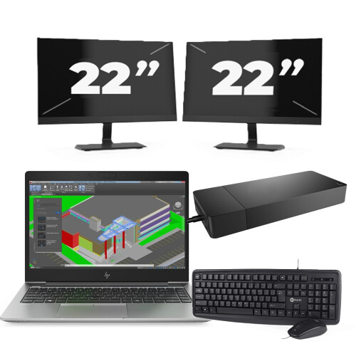 De HP ZBook 14u G5 is een krachtige en slanke ...