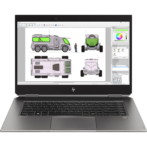 De HP ZBook Studio x360 G5 is een krachtige ...