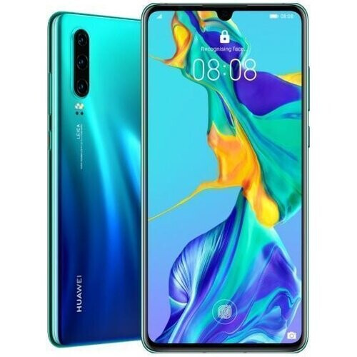 Huawei P30 128 Go Dual Sim - Bleu Aurore - ...