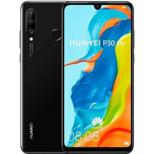 Huawei P30 Lite 128GB (Single Sim) - Black - ...