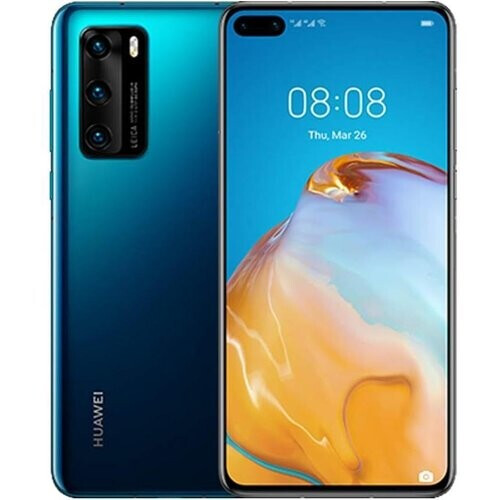 Huawei P40 128 GB Dual Sim - Blau (Peacock Blue) - ...