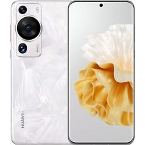 De Huawei P60 Pro in de elegante kleur parel biedt ...
