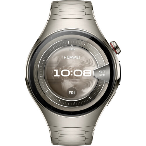 Cette élégante Huawei Watch 5 Argent 46 mm est ...