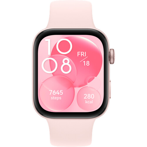 Mit der Huawei Watch Fit 3 Pink bleibst du über ...