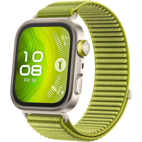 La Huawei Watch Fit 4 Pro Vert permet de mesurer ...