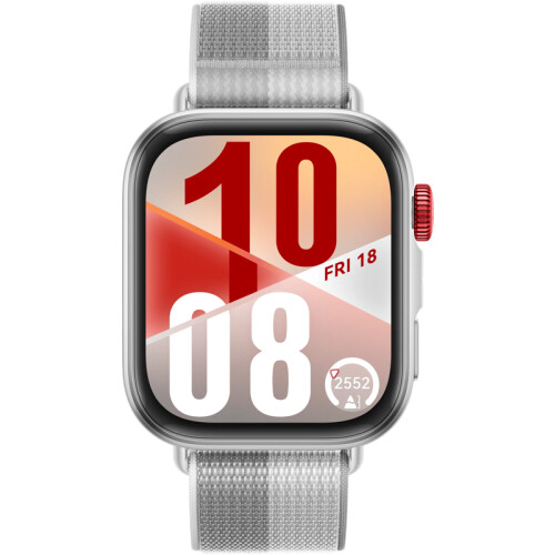 De Huawei Watch Fit 4 Zilver/Grijs is een ...