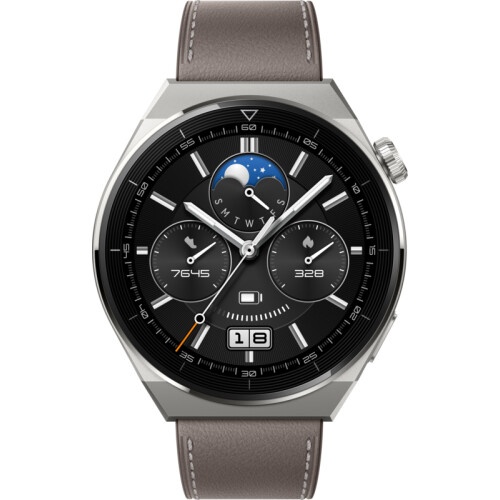 Mit der luxuriös aussehenden Huawei Watch GT 3 ...