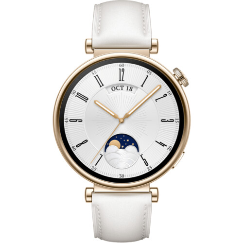 La Huawei Watch GT 4 Or/Blanc 41 mm est une montre ...